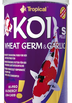 Koi Wheat Germ & Garlic Pellet s (mini) Tropical 20 kg