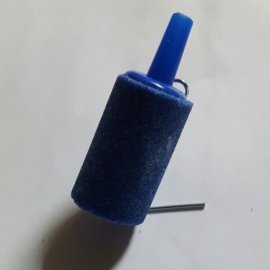 Lüfterstein blau, Durchmesser 15 mm
