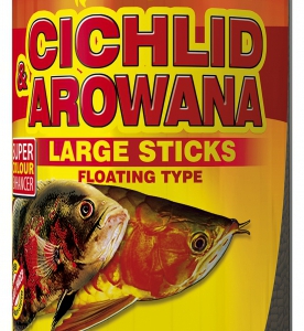 Tropical Cichlid &amp; Arowana LARGE Sticks 300 g