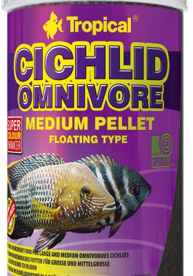 Tropical Cichlid Omnivore Medium Pellet 360 g