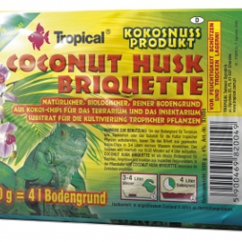 Tropical Coconut Husk Briquette, 500g