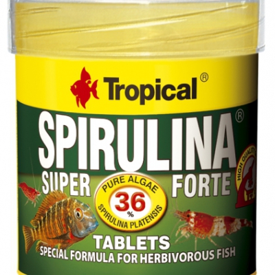 Tropical Super Spirulina Forte (36%) Tablets 36 g