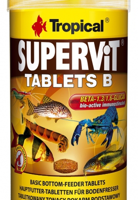 Tropical Supervit Tablets B - Bodentabletten 150g