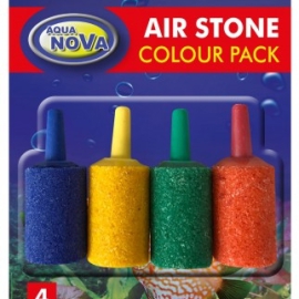 Aqua Nova Lüftersteine Zylinder 15 x 25 mm 4 Stück Color Pack