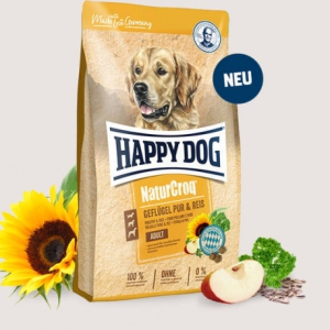 Happy Dog Premium - NaturCroq Geflügel Pur &amp; Reis 15 kg