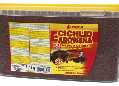 Tropical Cichlid & Arowana Medium Sticks 1,8 kg