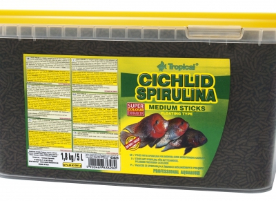Tropical Cichlid Spirulina Large Sticks 3 kg