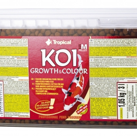 Tropical Koi Growth & Colour Pellet     Gr. M 1,05 kg/3,0 L