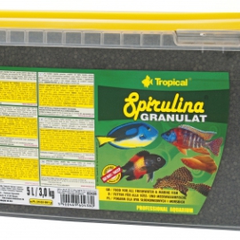 Tropical Spirulina Granulat , Granulatfutter, Sticks, Aquarium