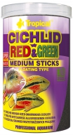 Tropical Cichlid Red & Green Medium Sticks 360 g